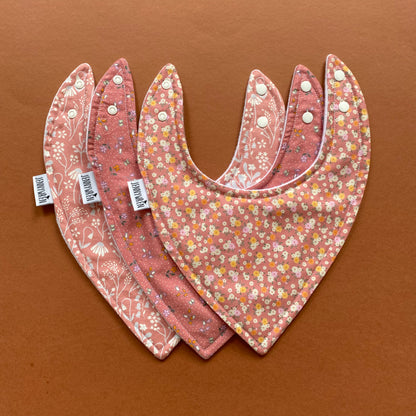 Choice of ditsy bandana bib