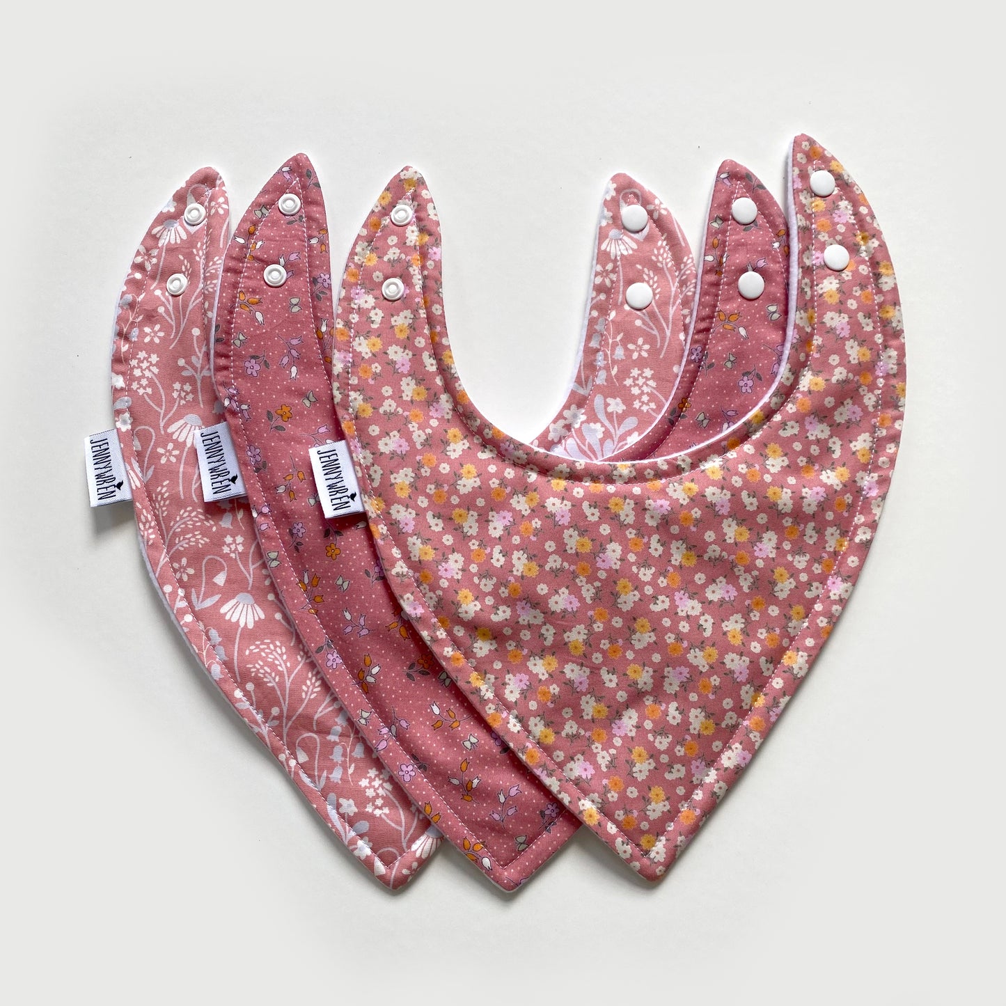 Choice of ditsy bandana bib