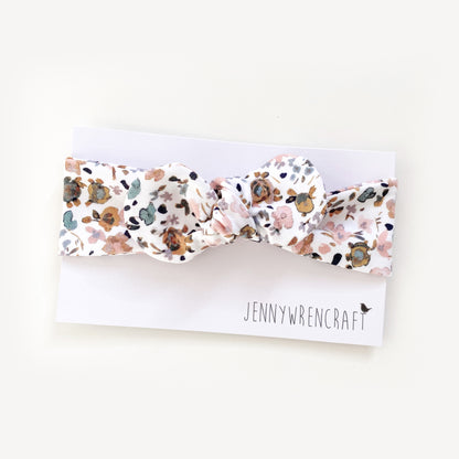 Ditsy meadow headband